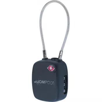 Bag tracker Boompods LOCK TSA Universal Grey ar Bluetooth savienojumu un kompaktu dizainu