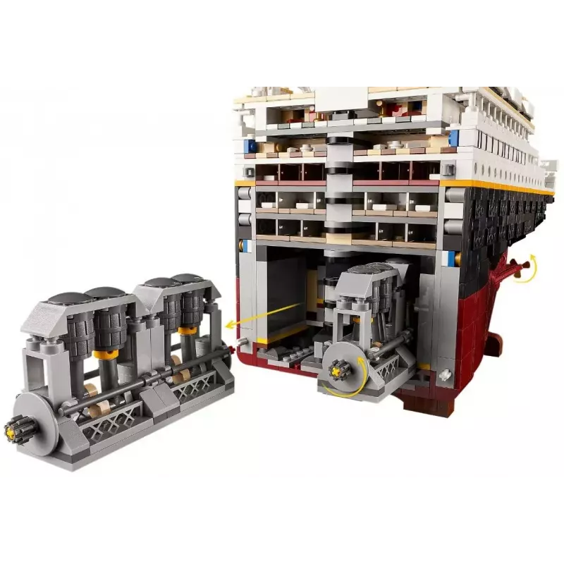 LEGO būvkomplekts ICONS 10294 Titāniks modeļa replika — 9090 gabali, 18+