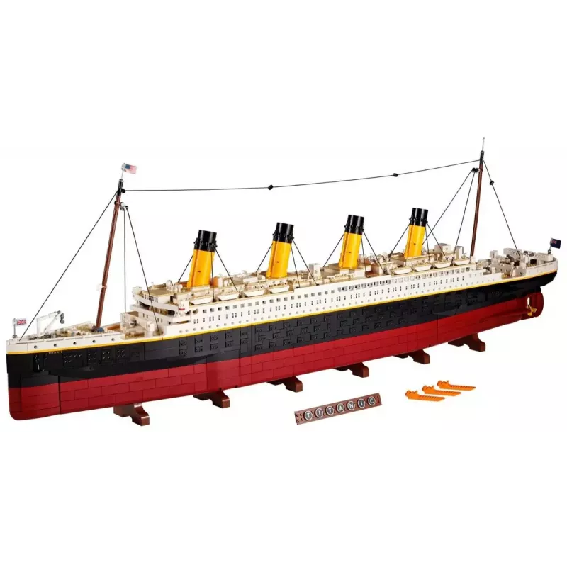 LEGO būvkomplekts ICONS 10294 Titāniks modeļa replika — 9090 gabali, 18+