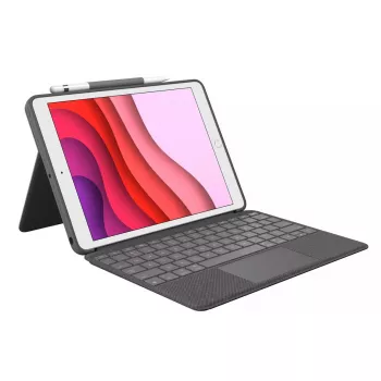 Klaviatūras maciņš Logitech Combo Touch iPad 7., 8., 9. paaudzei