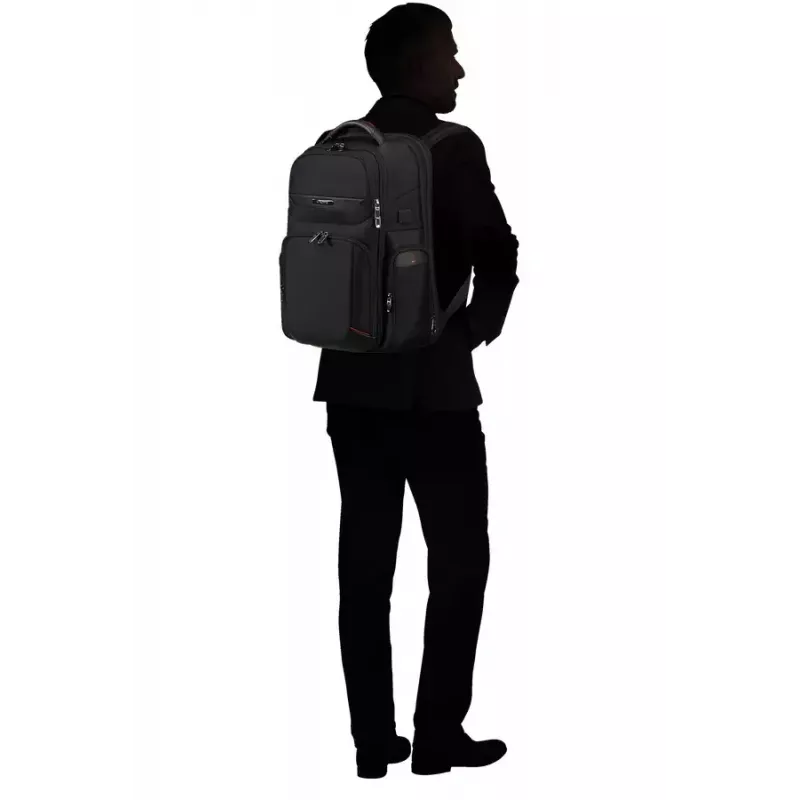 Mugursoma Samsonite PRO-DLX 6 43,9 cm 17,3 collas Melna