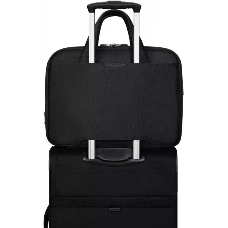 Briﬁtis Samsonite PRO-DLX 6 39.6 cm Paplašināms Melns