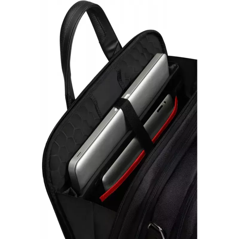 Briﬁtis Samsonite PRO-DLX 6 39.6 cm Paplašināms Melns