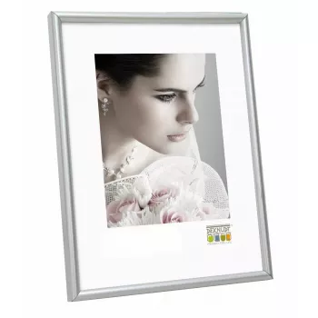 Vienvietīgs foto rāmis Deknudt S011D1 Sudrabs 310x460 mm