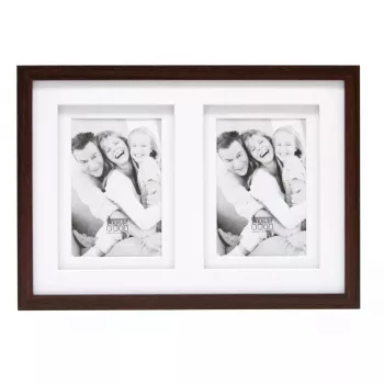 Daudzrāmju foto rāmis Deknudt S65KQ2 Brūns 340x245 mm