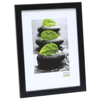 Vienvietīgs foto rāmis Deknudt S41JL2 Melns Koka 318x232mm