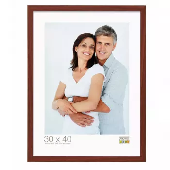 Vienkāršs foto rāmis Deknudt S44CH3 koka brūns 320x420 mm