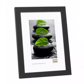 Vienvietīgs foto rāmis Deknudt S44CF2 Melns koks 420x520mm