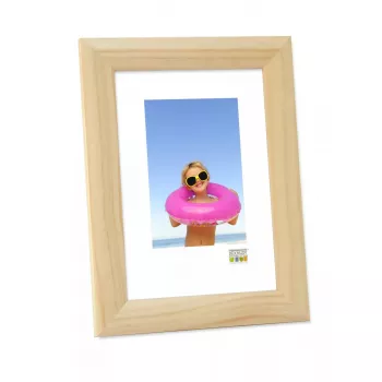 Vienkāršs foto rāmis Deknudt S40CH1 koka 160x210 mm