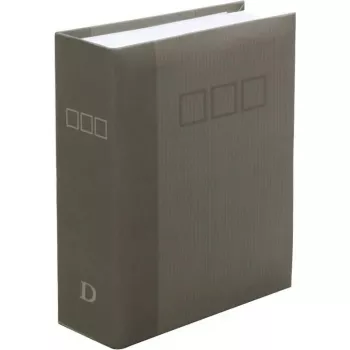 Deknudt A40H70100PH Fotoalbums ar kabatiņām 100 fotogrāfijām 10×15 cm, 12.5×16.5 cm, pelēks