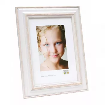 Vienas fotogrāfijas rāmis Deknudt S221H1 Bēšs Balts 150mm x 200mm