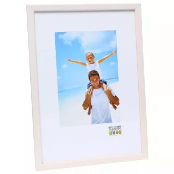 Vienkāršs foto rāmis Deknudt S41JL1 Balts Koka 311x434mm