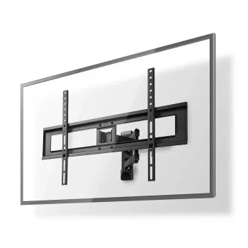TV grīdas statīvs Nedis TVWM1550BK 94–177,8 cm (37–70 collu) ekrāniem, max VESA 600x400, max slodze 25 kg, melns