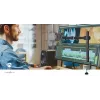 Monitora stiprinājums Nedis MMSIS110BK 81,3 cm 32 collas Melns Galda