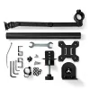Monitora stiprinājums Nedis MMSIS110BK 81,3 cm 32 collas Melns Galda