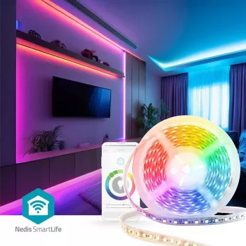 LED lente Nedis WIFILS52CRGBW 5 m Wi‑Fi SmartLife RGBW