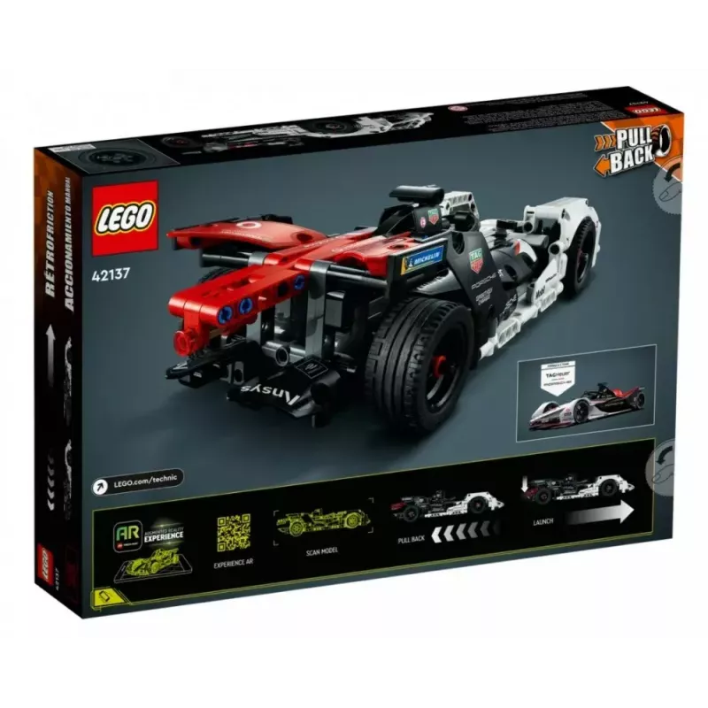 LEGO Būvkomplekts Formula E Porsche 99X Electric modelis 42137 – konstruktors