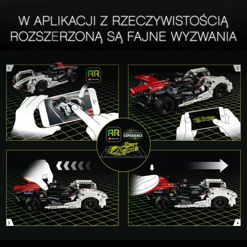 LEGO Būvkomplekts Formula E Porsche 99X Electric modelis 42137 – konstruktors