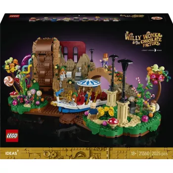 LEGO Ideas komplekts 21360 Villi Vonkka un šokolādes fabrika – kolekcionējams modelis