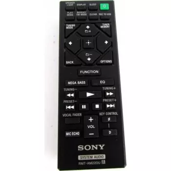 Tālvadības pults Sony RMT-AM420U — saderīga ar dažādām Sony ierīcēm, nomaiņas pults