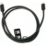 USB-C uz USB-C kabelis HP L65253-001, 1 m, USB-C vīriešu savienotāji — datu un barošanas pieslēgums