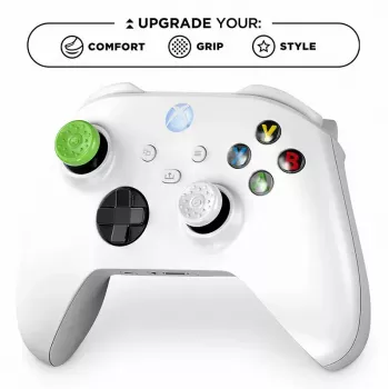 Steelseries 1020-XBX kursorsviras gumijas uzgalis Xbox 360 One Series S X melns zaļš balts