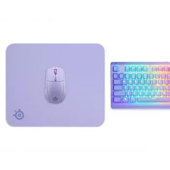 Peles paliktnis Steelseries QcK M Lavender 320x270 mm mikrošķiedra