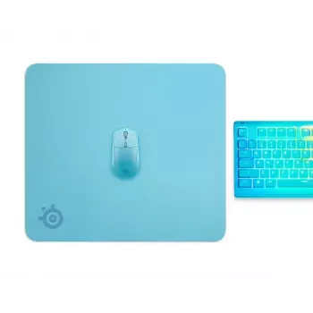 Peles paliktnis Steelseries QcK Large Aqua 490x420mm Mikrošķiedra