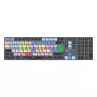 Pilnizmēra Bluetooth tastatūra LogicKeyboard LKB-MCOM4-TM — QWERTY vācu izkārtojums, 109 taustiņi, Grey Titanium