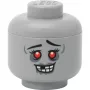 Mini glabāšanas galva 'Zombie' — room copenhagen, pelēka, LEGO saderīga
