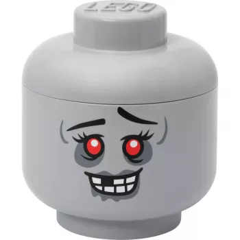 Uzglabāšanas galva Large room copenhagen — LEGO saderīga kaste “Zombie” (pelēka)