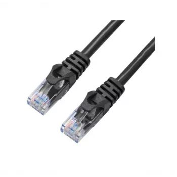 X-Shield tīkla kabelis XS-CAT6-UUTP-BLK-50CM 0,5m U/UTP Melns
