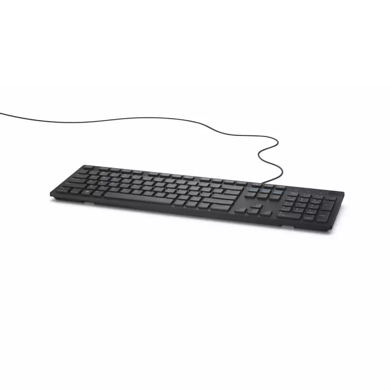 Dell KB216 USB QWERTZ vācu melna tastatūra