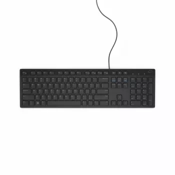 Dell KB216 USB QWERTZ vācu melna tastatūra