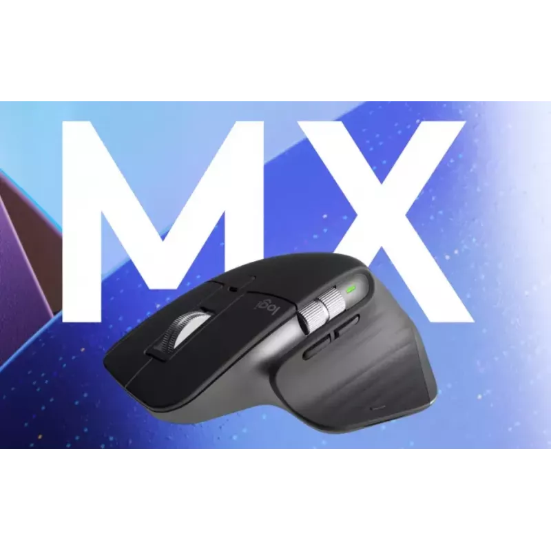 Pele Logitech MX Master 3S RF Bezvadu + Bluetooth