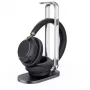 Yealink BH76 Plus on-ear austiņas ar USB-C un uzlādes stendu, Teams versija, melna