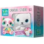 Stnux Creative Studio krāsojamais komplekts — panda plīša rotaļlieta krāsošanai, amatniecības komplekts STN7878