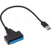 SATA–USB-A adapteris Akyga AK-CA-86, USB 3.0, 30 cm kabelis