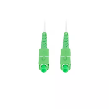 Optiskās šķiedras kabelis LANBERG FO-SASA-SS31-0200-WH 20 m G.657.B3 SC–SC Balts