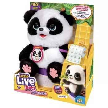 Interaktīvā plīša rotaļlieta Cobi Little Live Pets Panda – interaktīvs pandu plīšuks