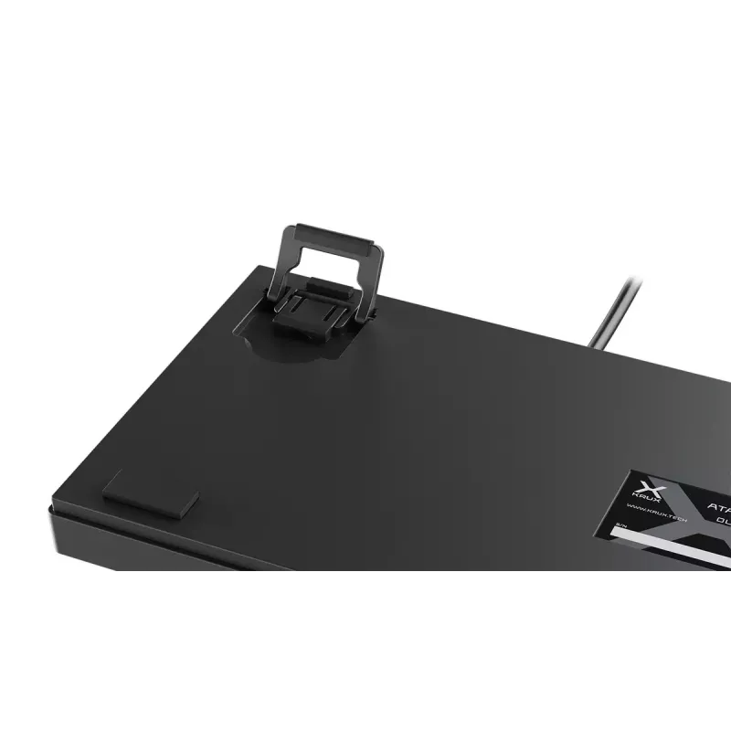KRUX Atax PRO RGB mehāniskā tastatūra spēlēm USB QWERTY angļu melna bezciparu bloka