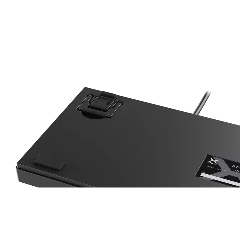 KRUX Atax PRO RGB mehāniskā tastatūra spēlēm USB QWERTY angļu melna bezciparu bloka