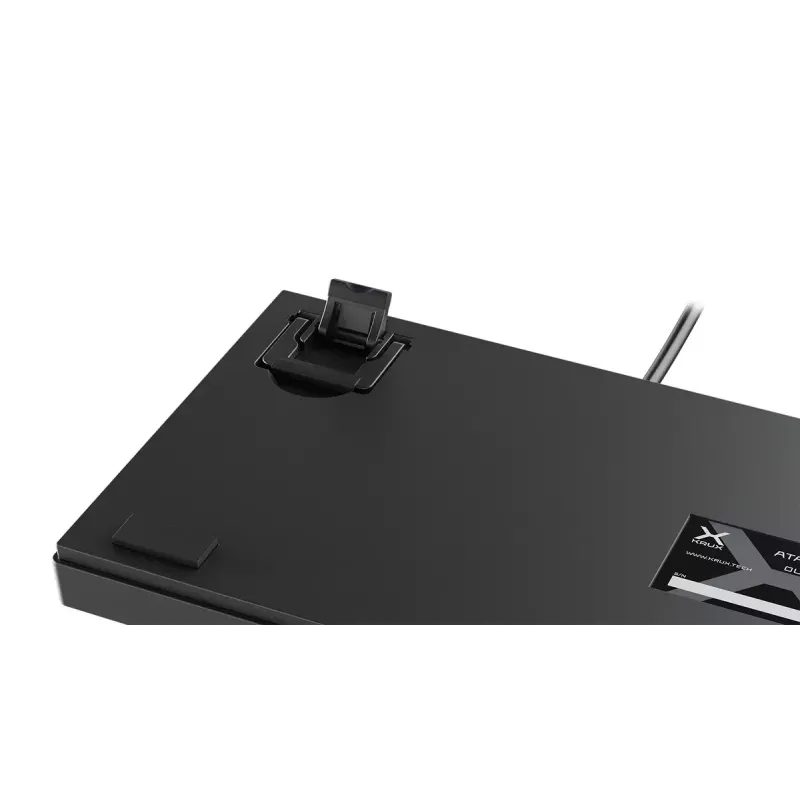 KRUX Atax PRO RGB mehāniskā tastatūra spēlēm USB QWERTY angļu melna bezciparu bloka