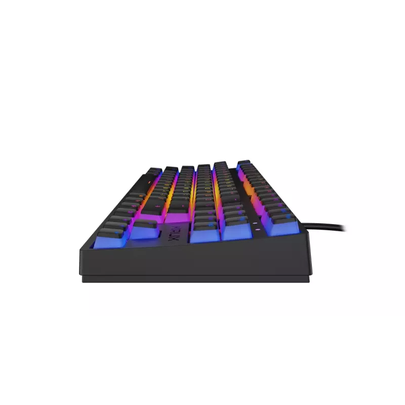 KRUX Atax PRO RGB mehāniskā tastatūra spēlēm USB QWERTY angļu melna bezciparu bloka
