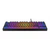 KRUX Atax PRO RGB mehāniskā tastatūra spēlēm USB QWERTY angļu melna bezciparu bloka