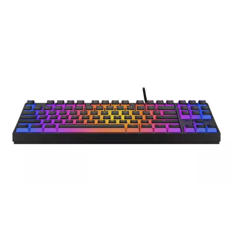 KRUX Atax PRO RGB mehāniskā tastatūra spēlēm USB QWERTY angļu melna bezciparu bloka