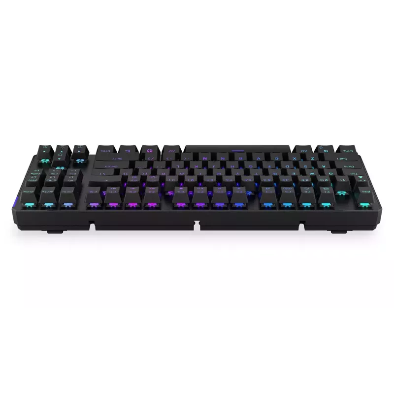 Tastatūra ENDORFY Thock TKL Wireless Black mehāniska RGB LED 87 taustiņi