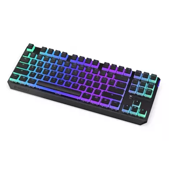 Spēļu tastatūra ENDORFY TKL USB Mehāniska 87 taustiņi RGB Melna