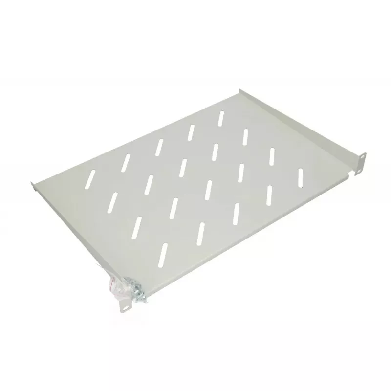 Plaukts Extralink 19 collu piekaramajiem korpusiem 1 HE, metāls, pelēks, 48,3 cm, 1,8 kg