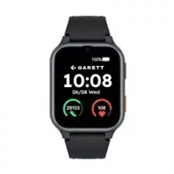 Garett Vita 4G Black – viedpulkstenis senioriem